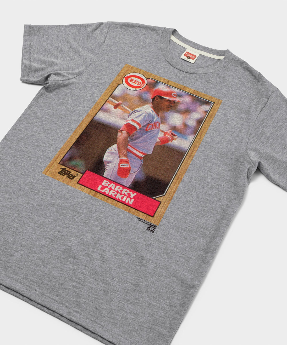 1987 Topps Baseball Barry Larkin Reds product image 2