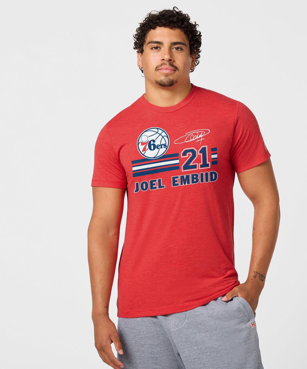 76ers Joel Embiid Signature Jersey product image 3